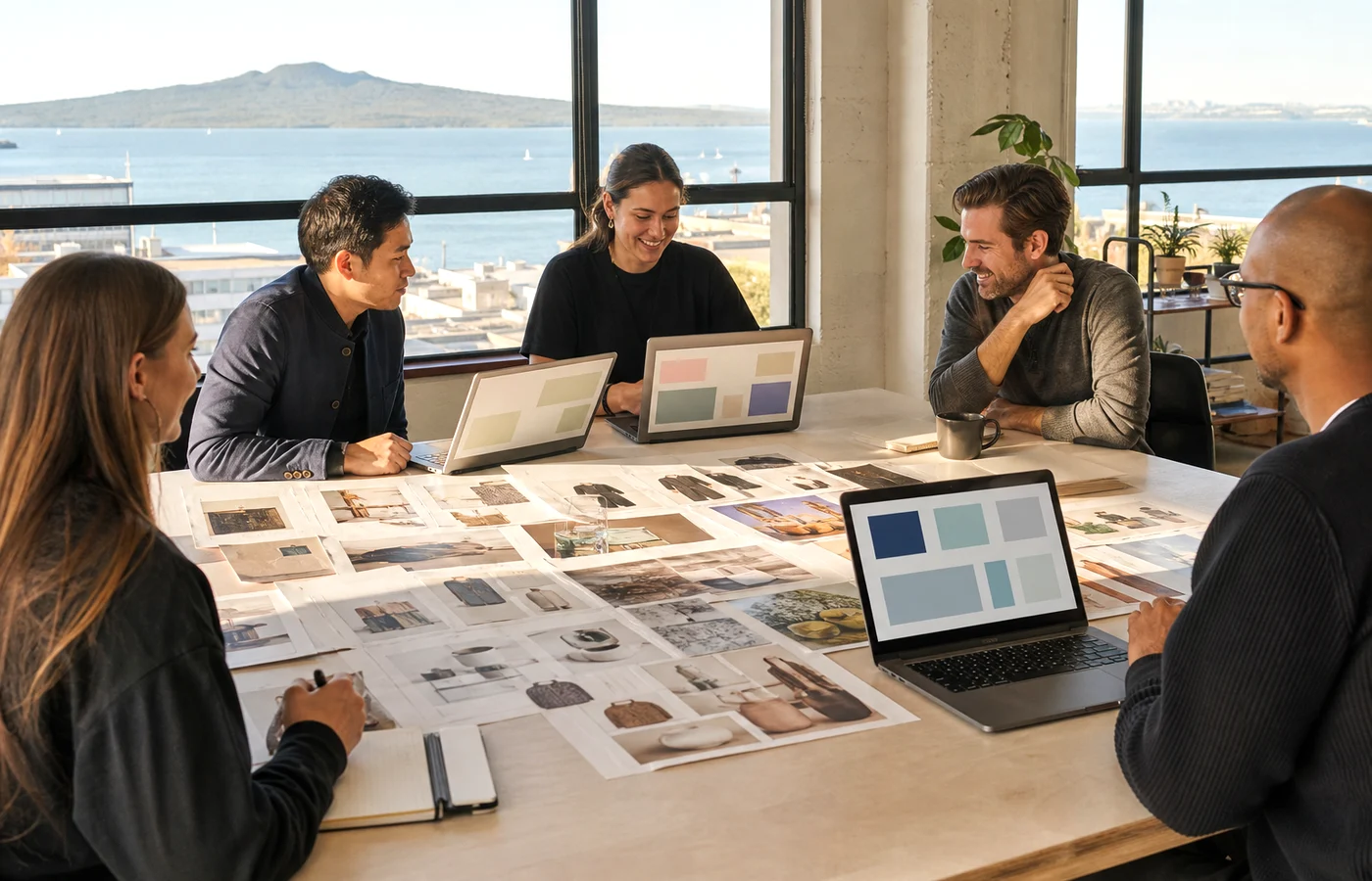 New Zealand ecommerce team planning an online store