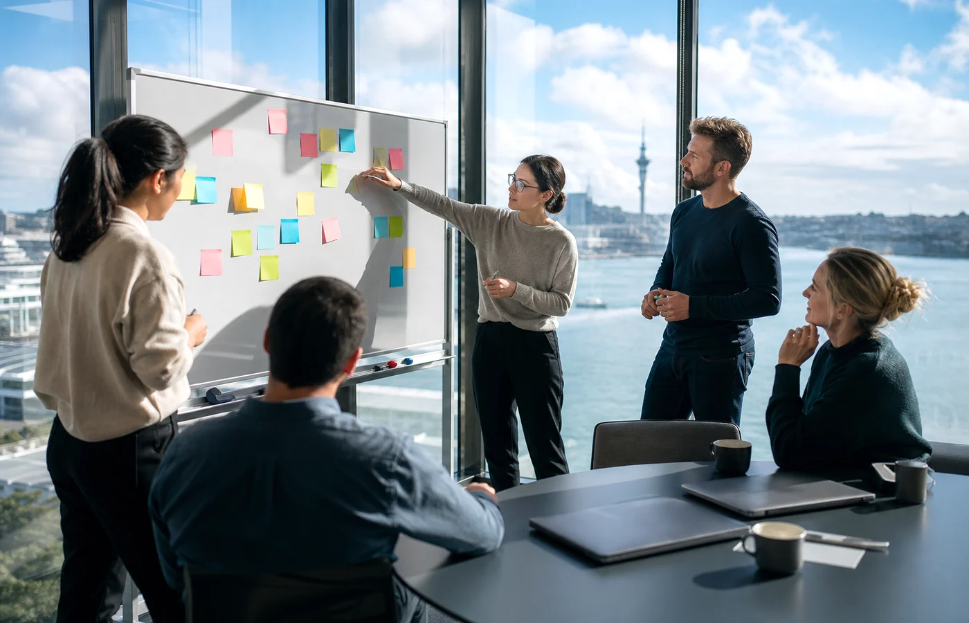 New Zealand HubSpot consulting team planning CRM strategy