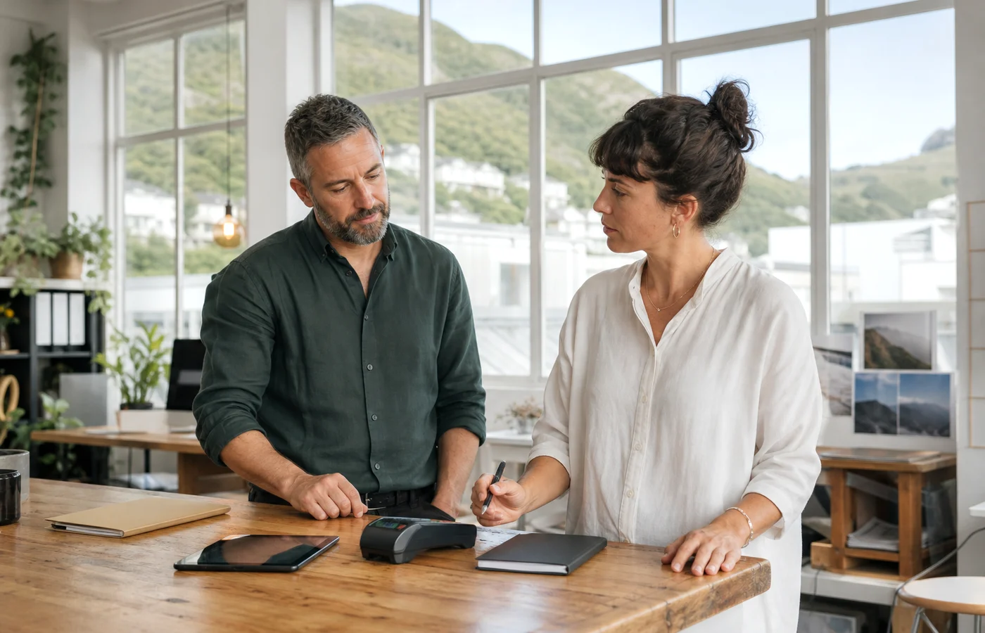 New Zealand POS development team planning a point of sale platform