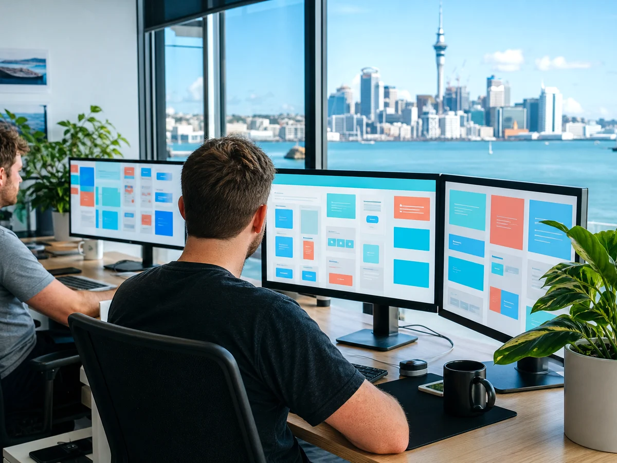 Full stack React development for a New Zealand business