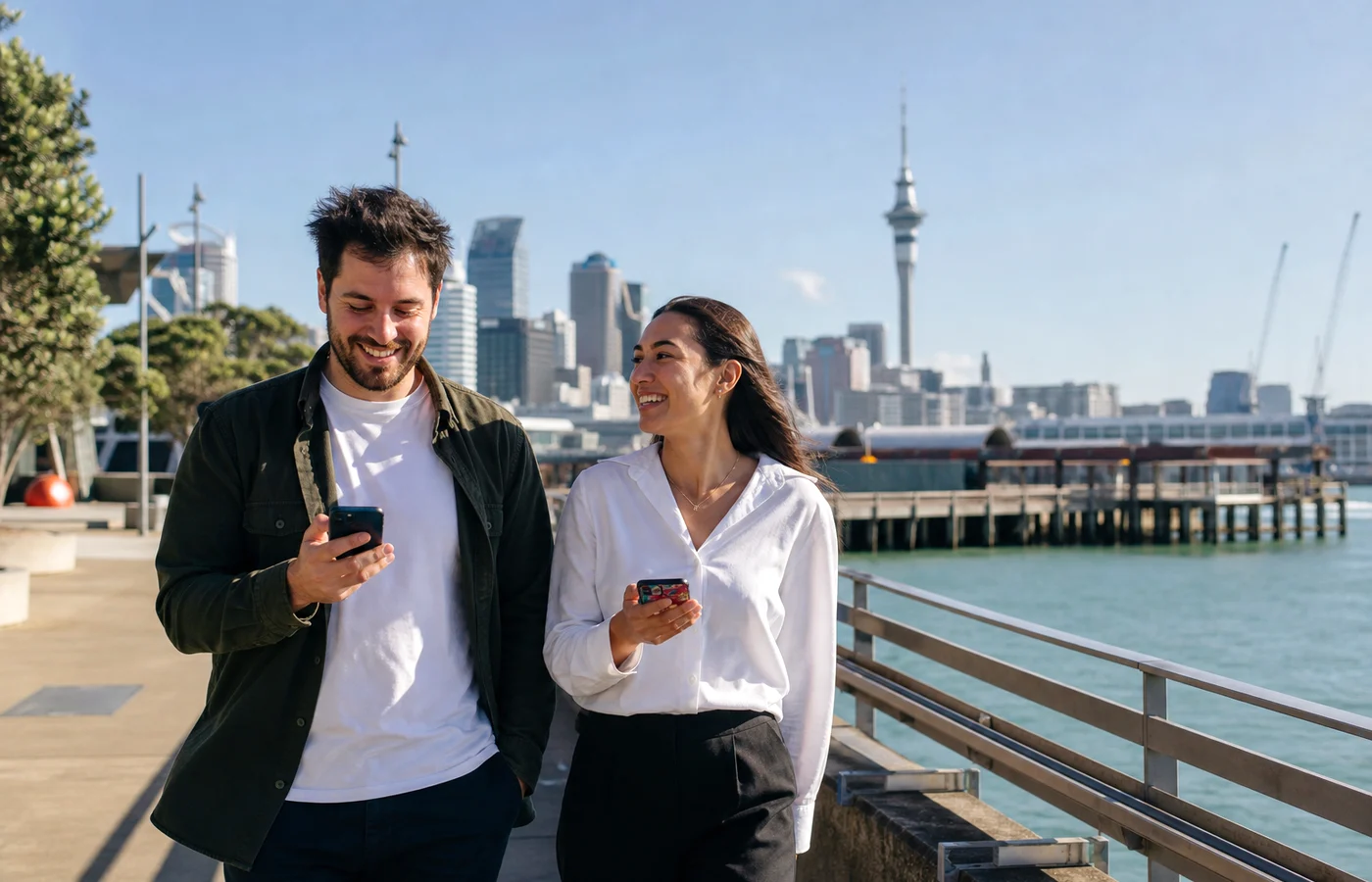 New Zealand business team planning a React Native application