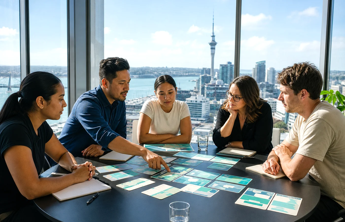 New Zealand business team planning a ServiceNow implementation