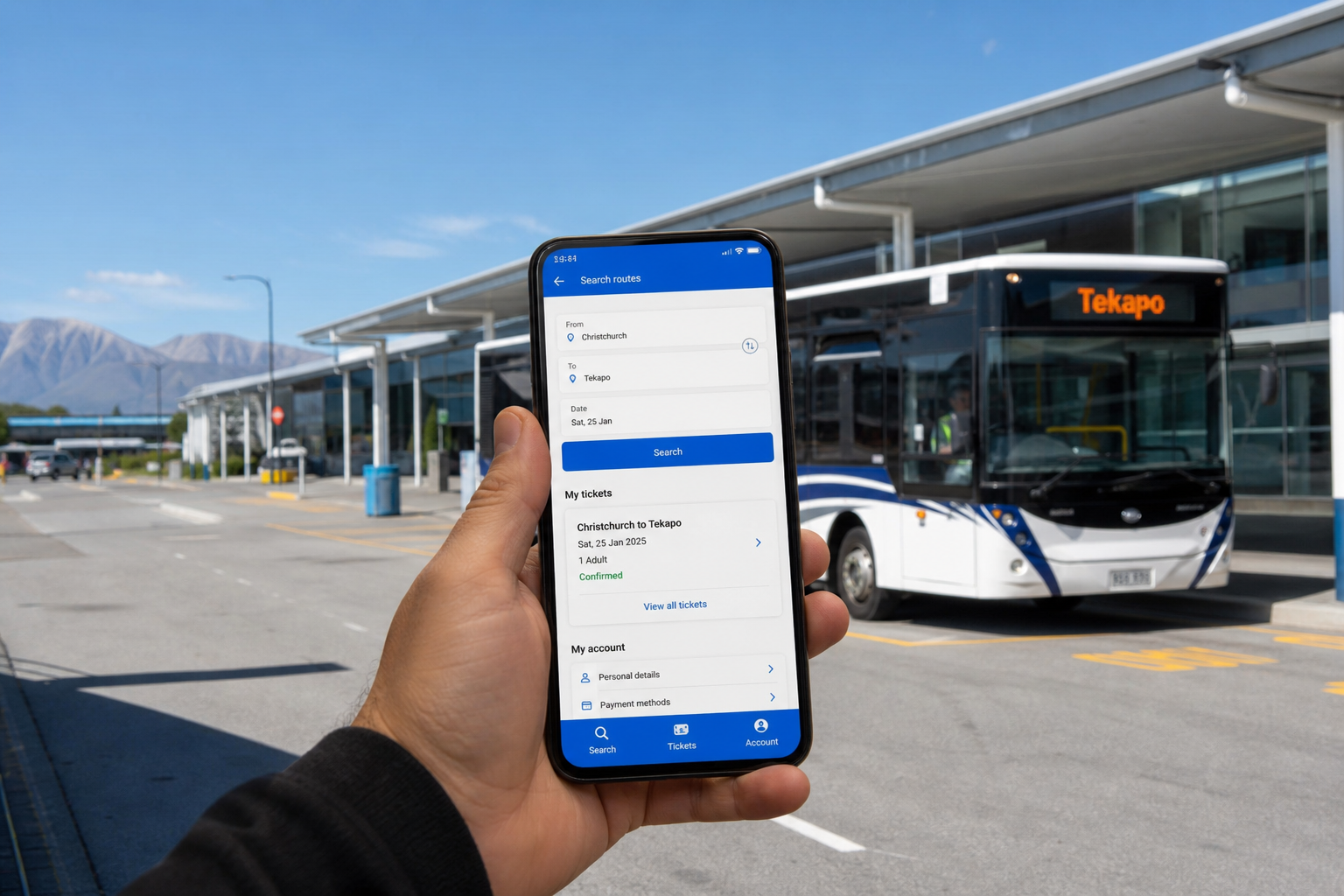 Greyhound inspired insurance app preview