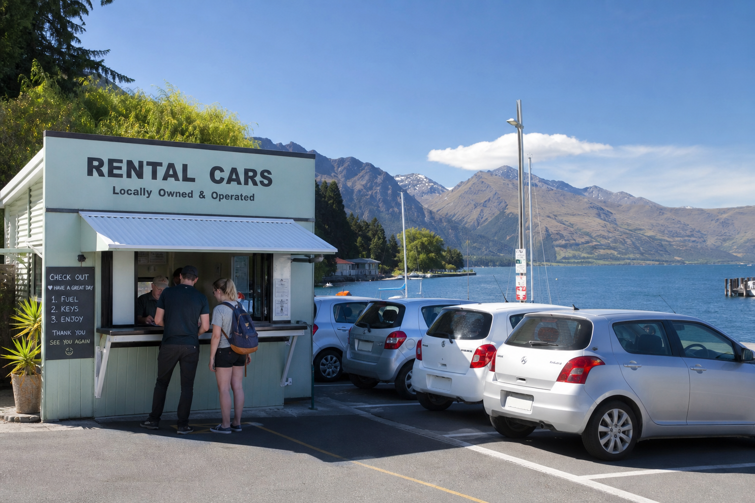 Local Car Rental inspired car rental app preview