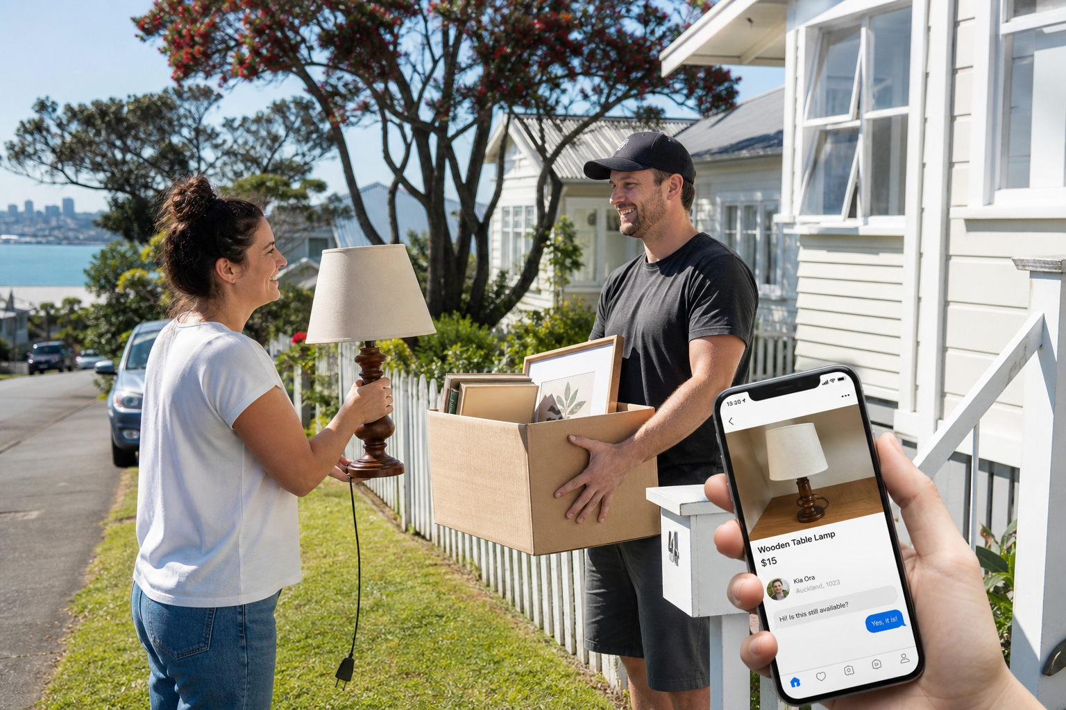 Facebook Marketplace inspired classified app preview