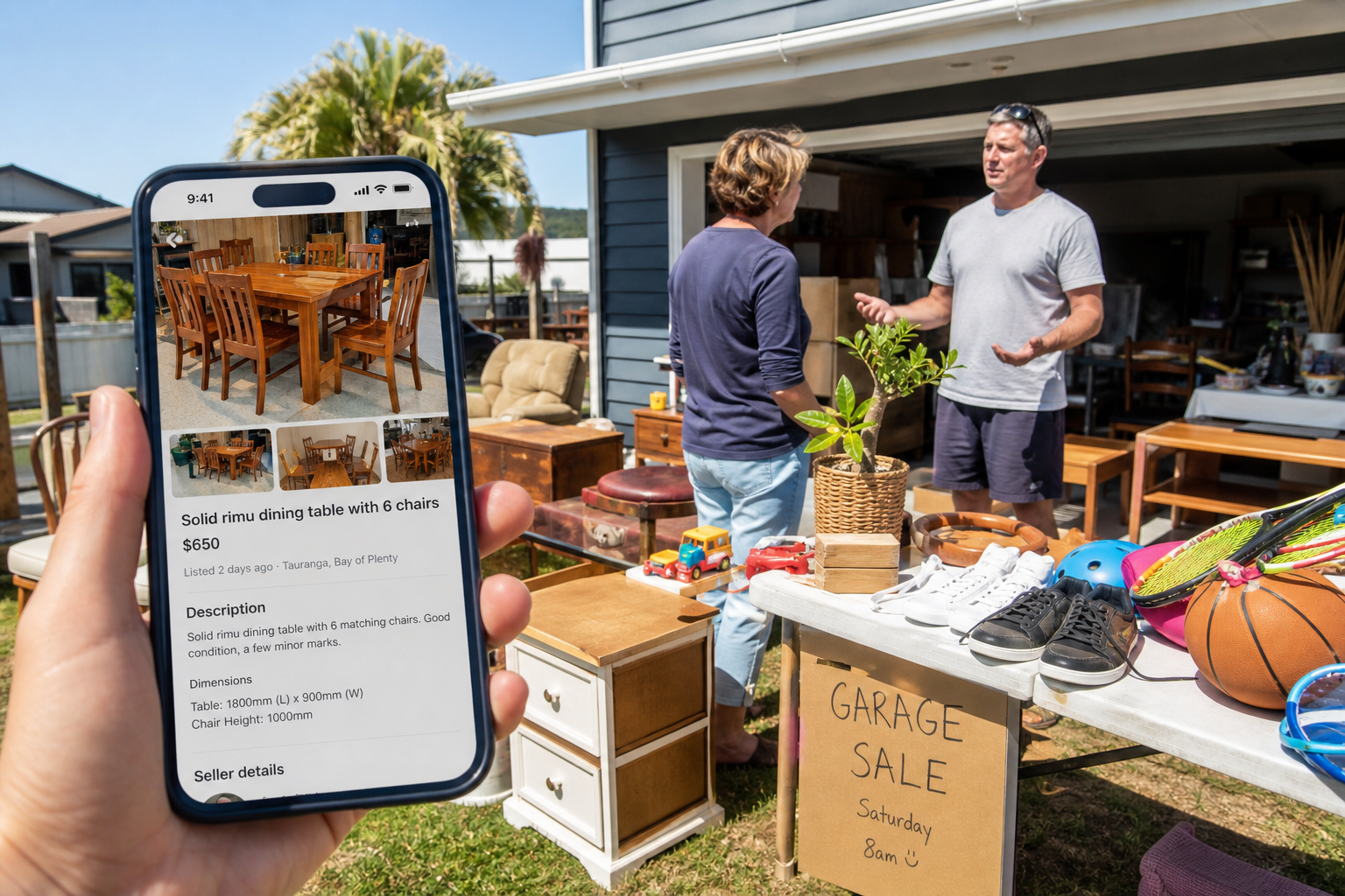 Gumtree inspired classified app preview