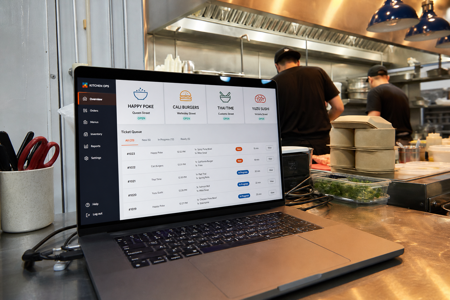 CloudKitchens inspired insurance app preview