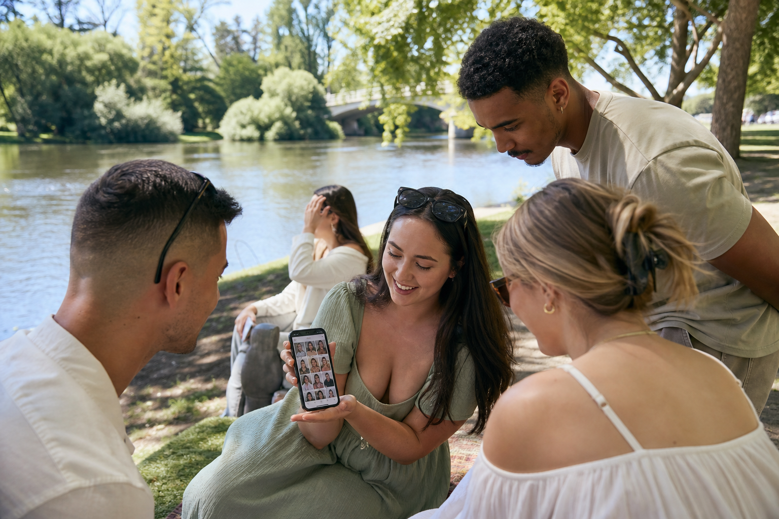 Badoo inspired dating app preview