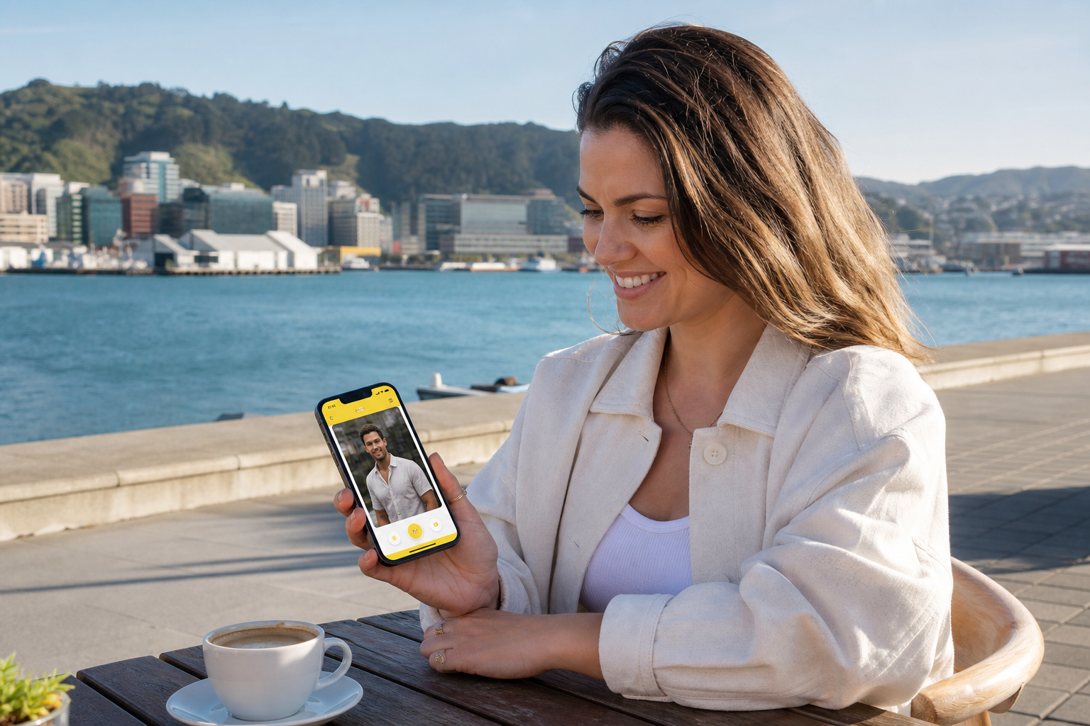 Bumble inspired dating app preview