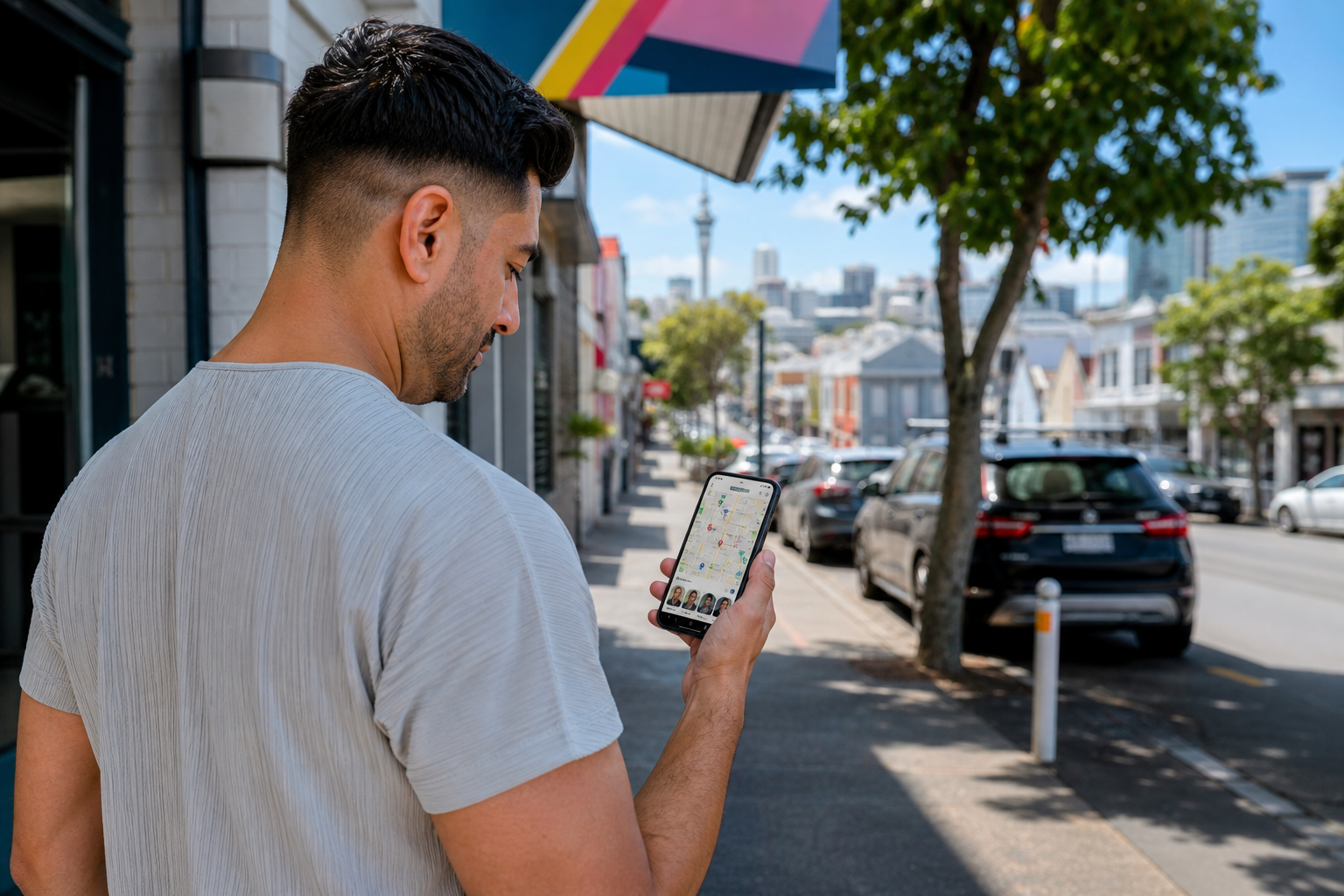 Grindr inspired dating app preview