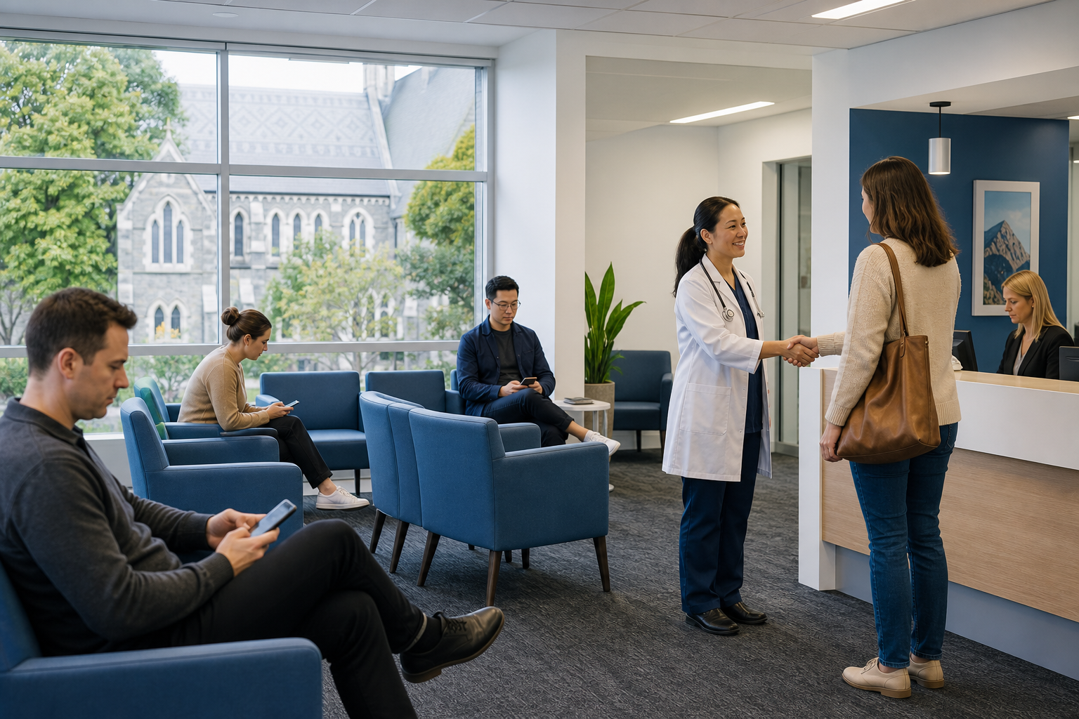 Amwell inspired telehealth app preview