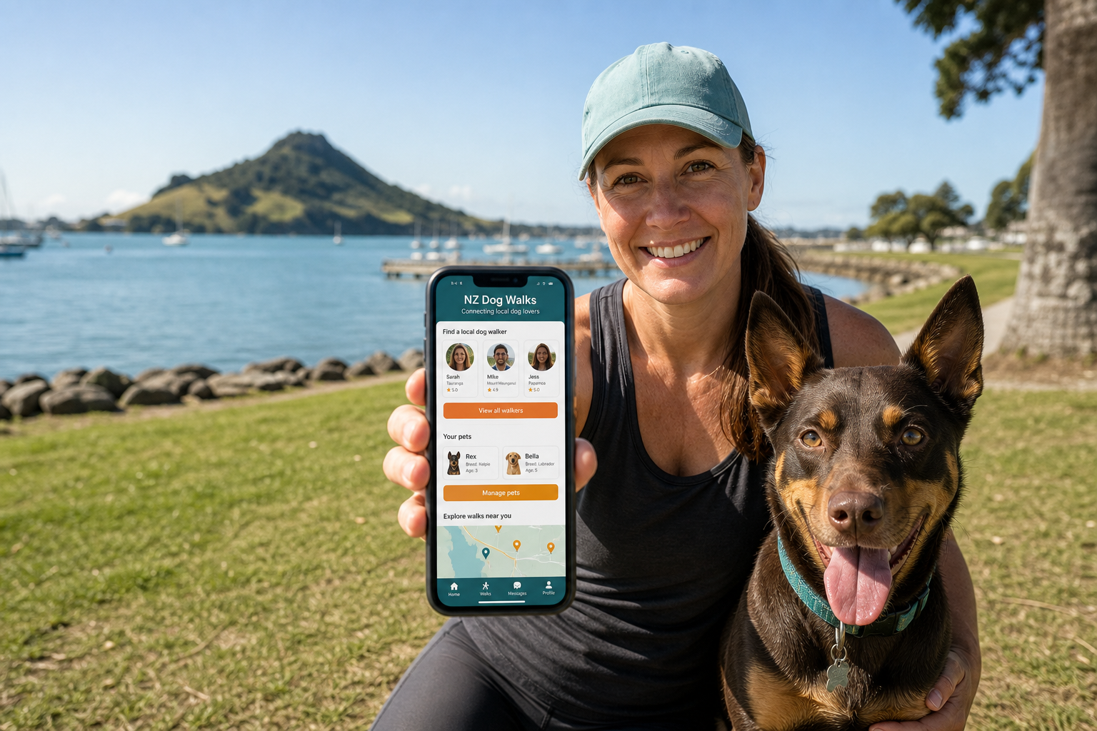 Local inspired insurance app preview