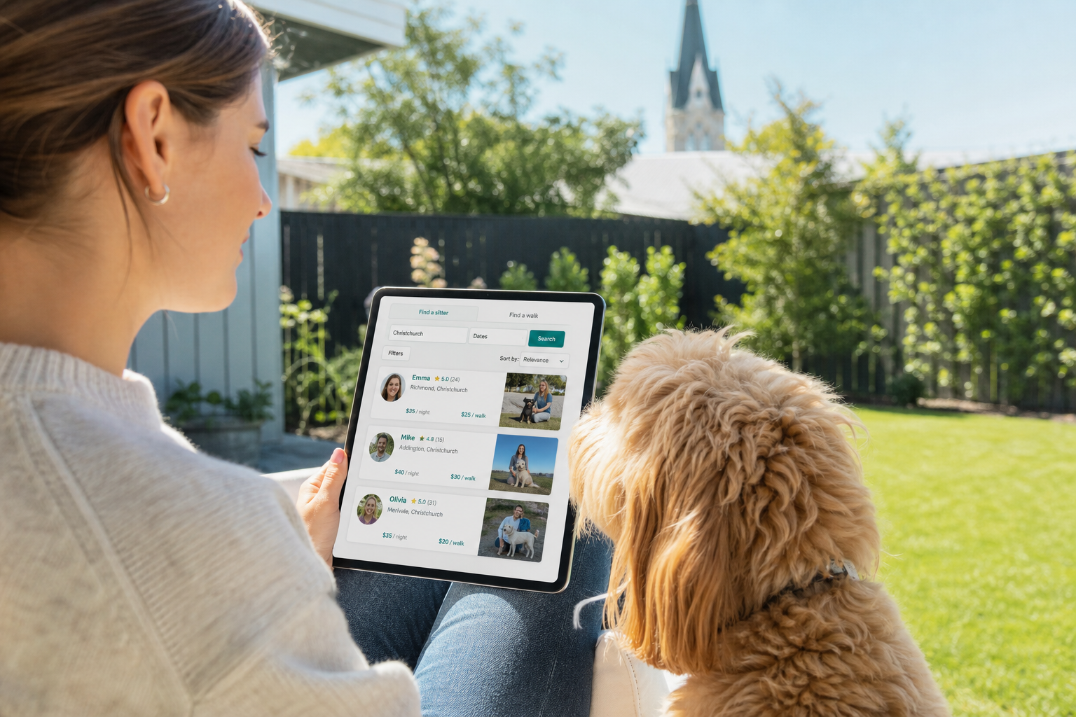 Pawshake inspired insurance app preview