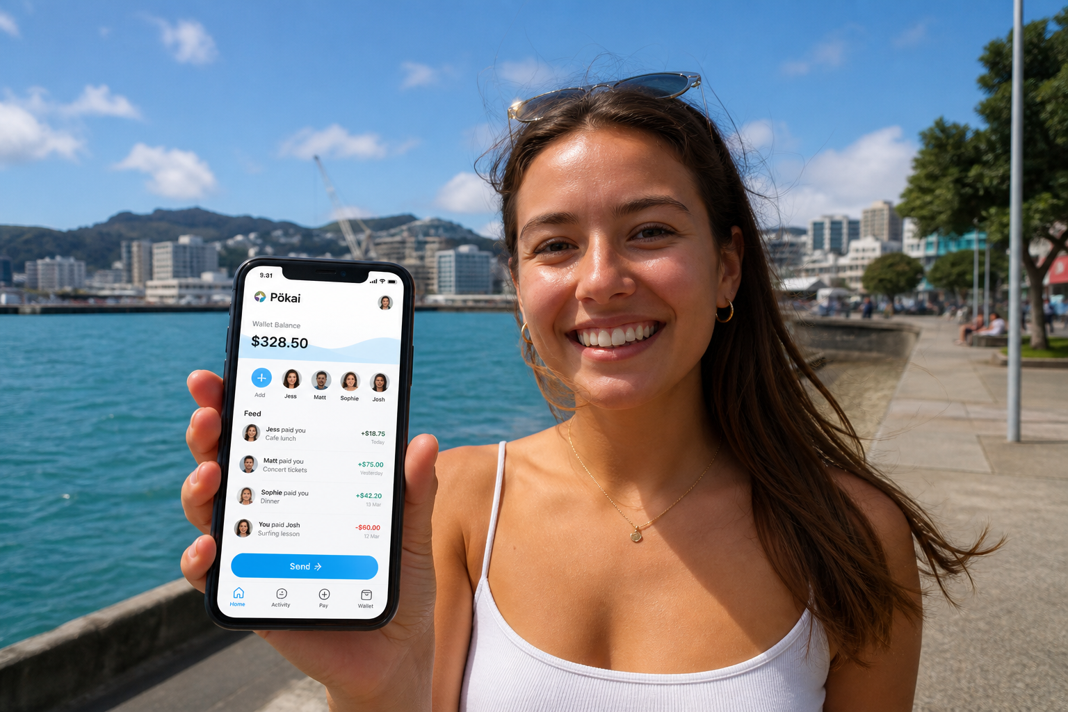 Venmo inspired ewallet app preview
