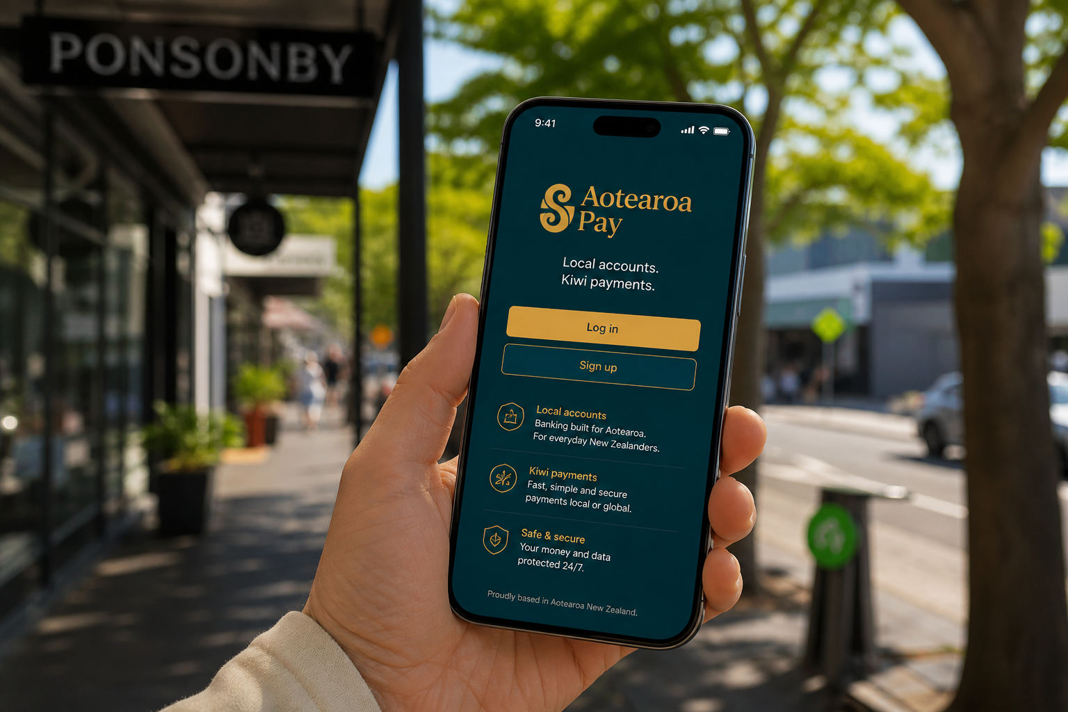 Local inspired insurance app preview