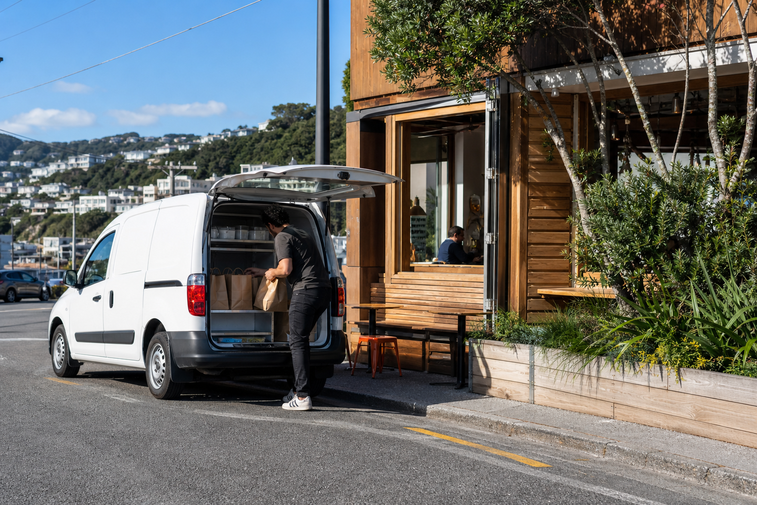 Delivereasy inspired food delivery app preview