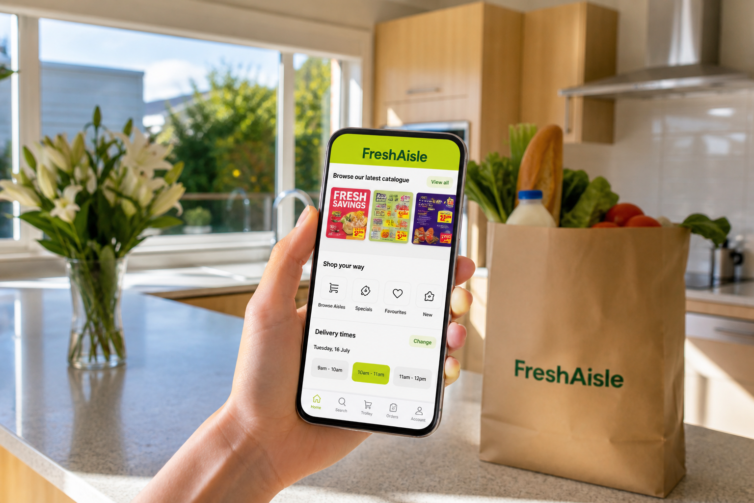 Coles inspired insurance app preview