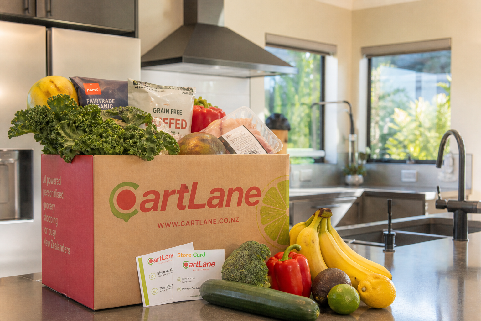 Instacart inspired insurance app preview