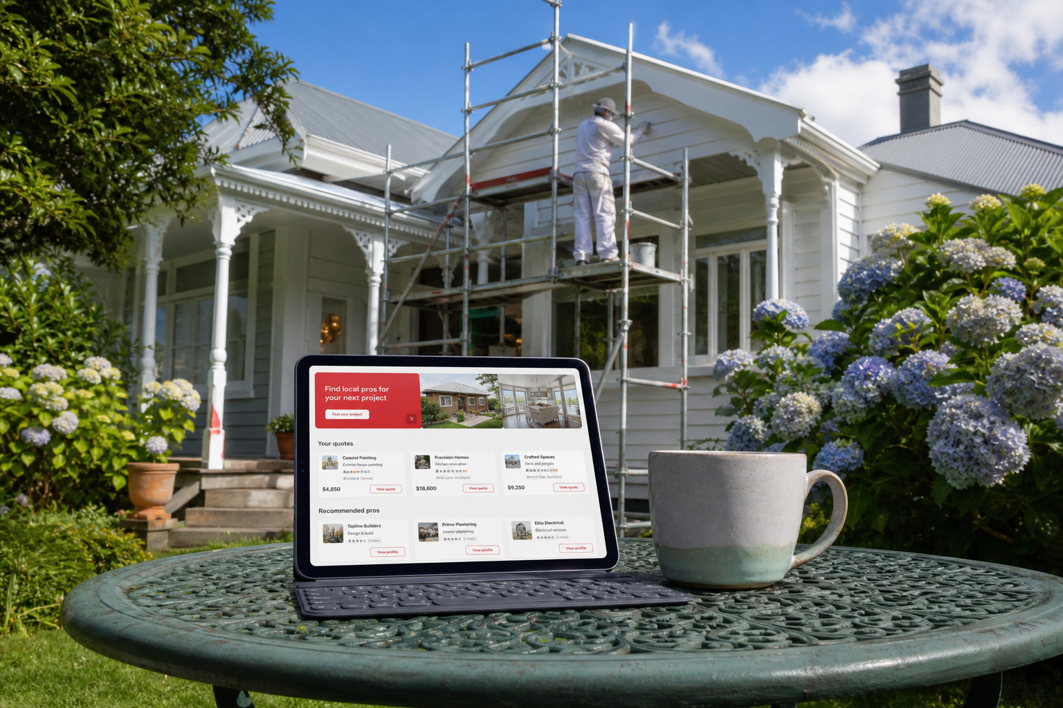 Angi inspired home service app preview