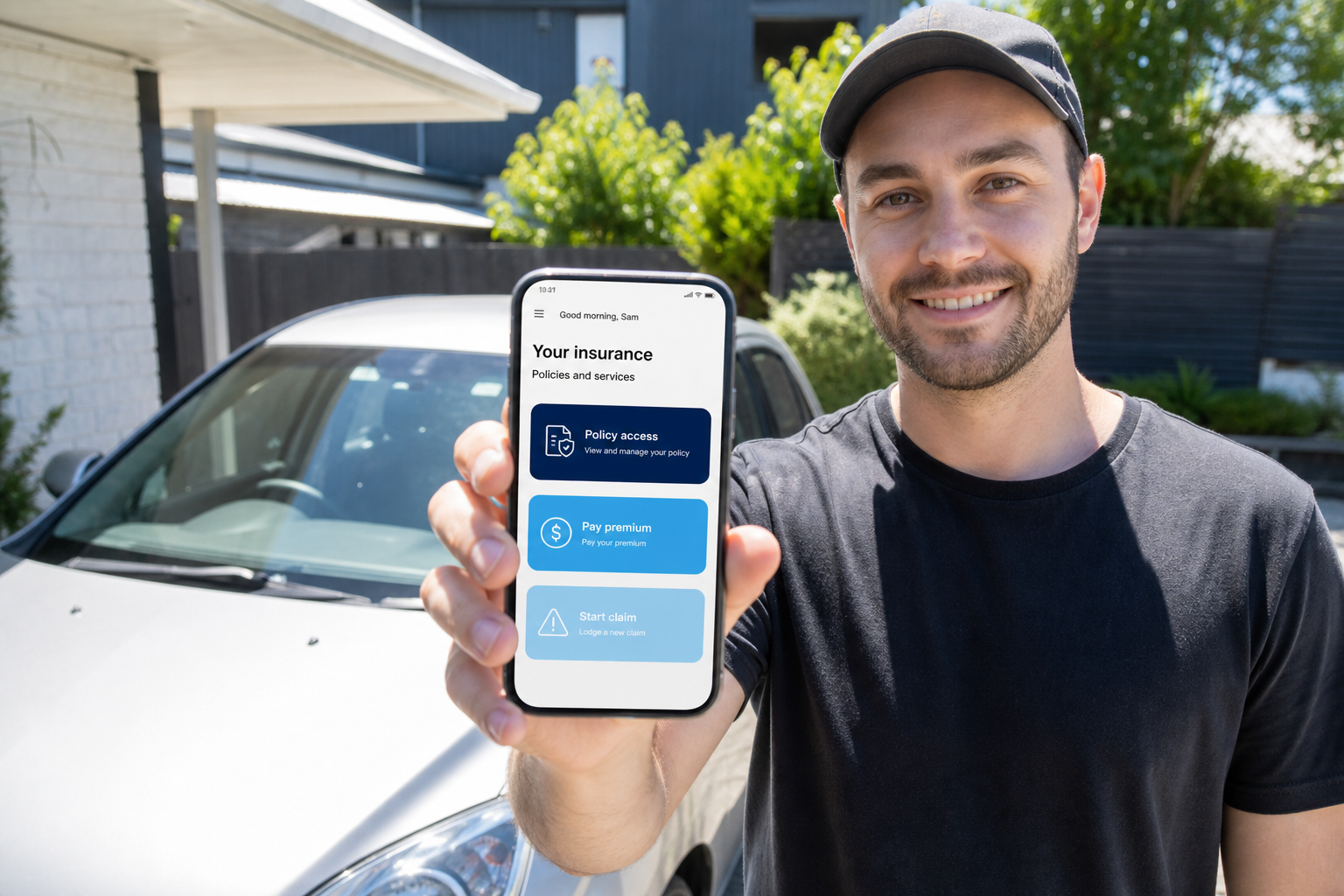 Geico inspired insurance app preview