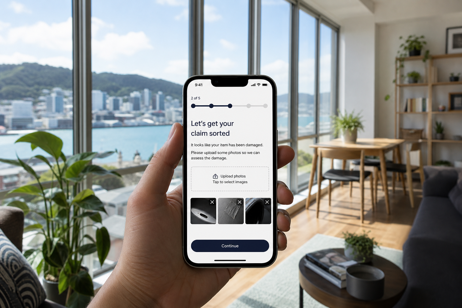 Lemonade inspired insurance app preview
