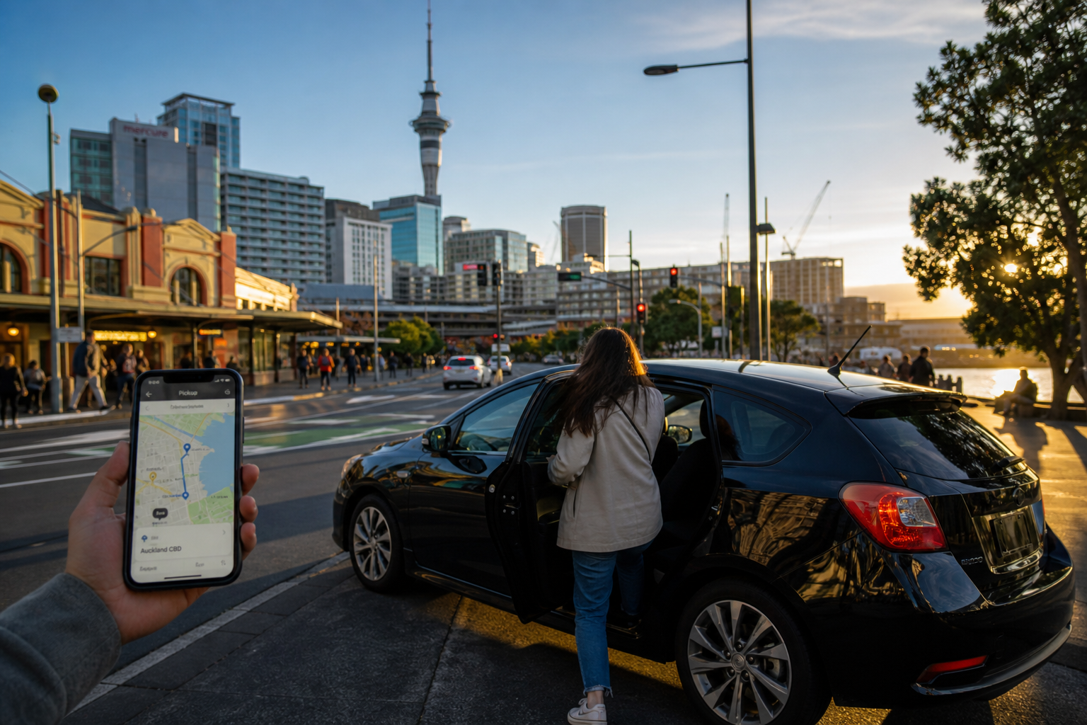 Uber inspired on demand app preview