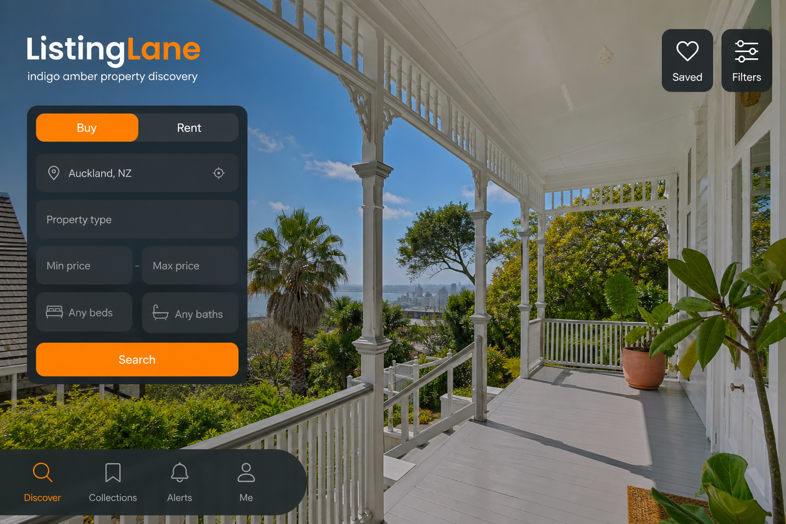 Realtor.com inspired real estate app preview