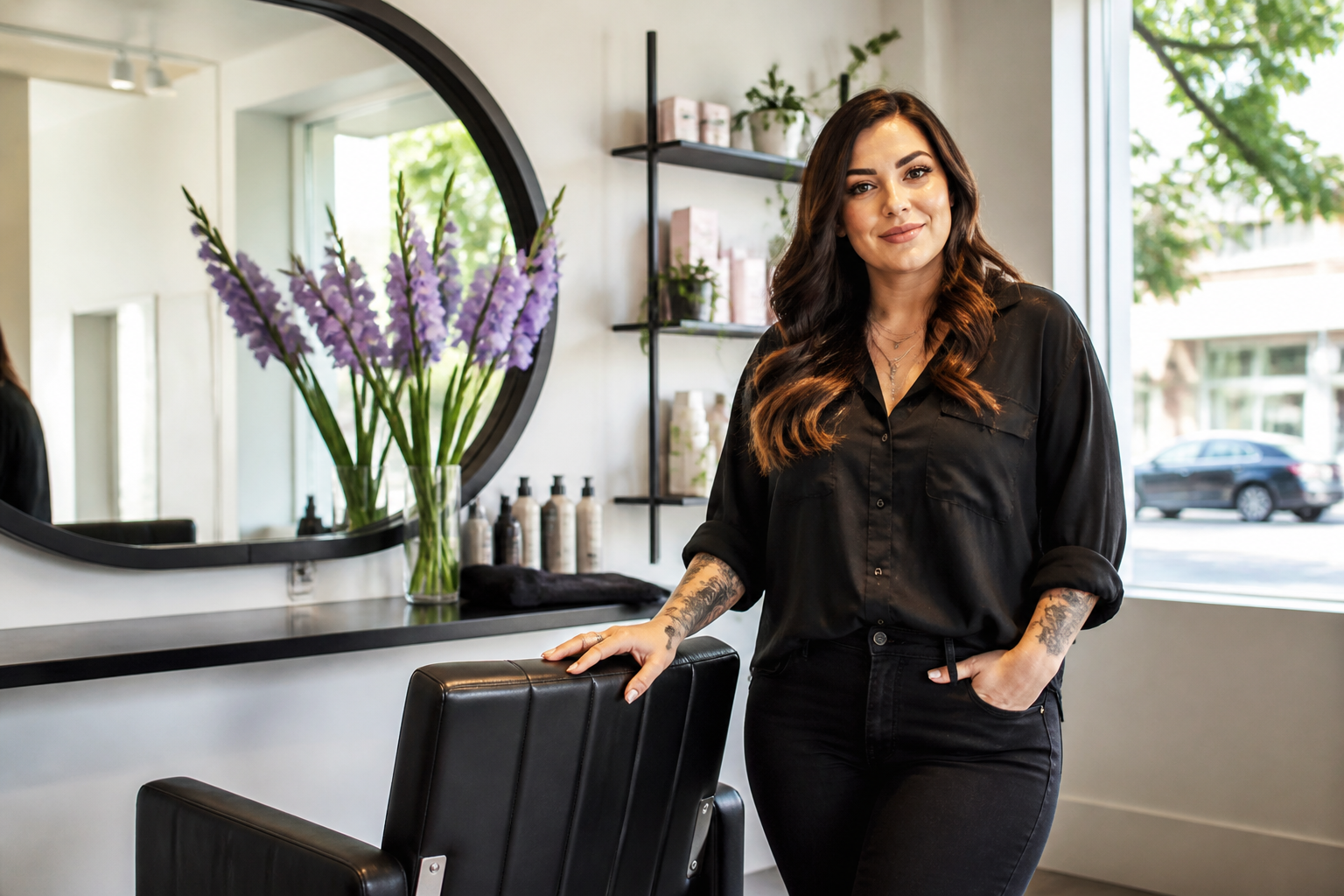 StyleSeat inspired salon app preview