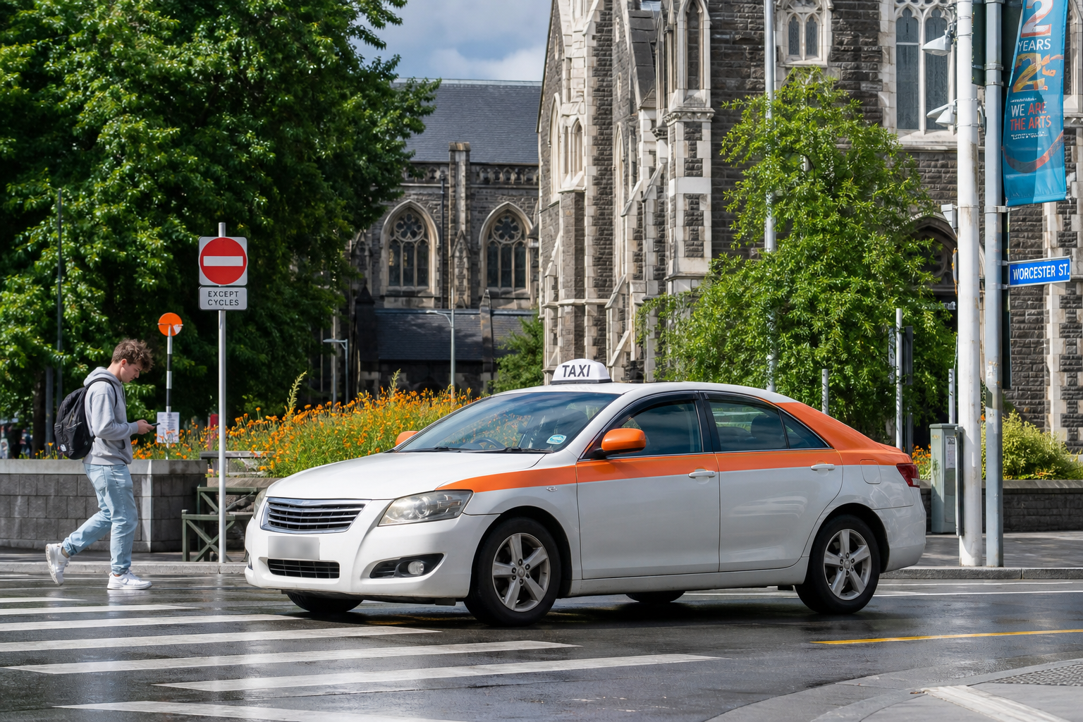 DiDi inspired taxi booking app preview