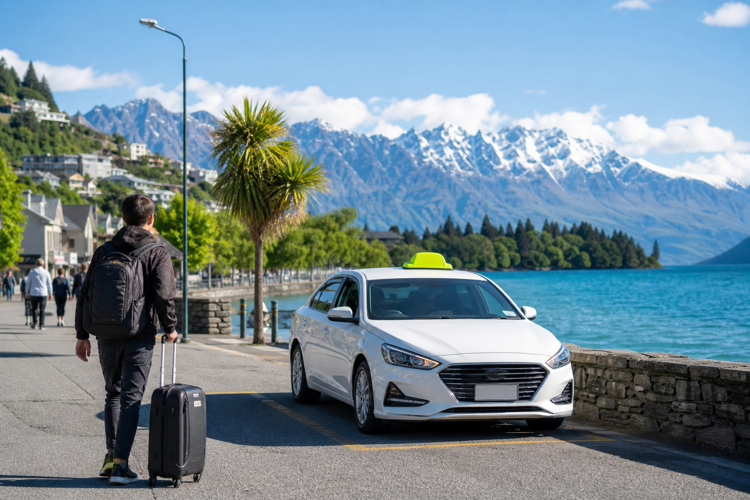Grab inspired taxi booking app preview