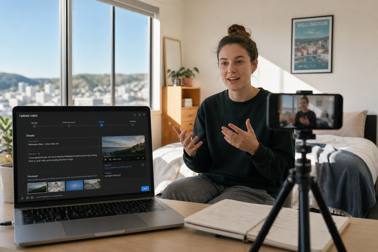 YouTube inspired video streaming app preview