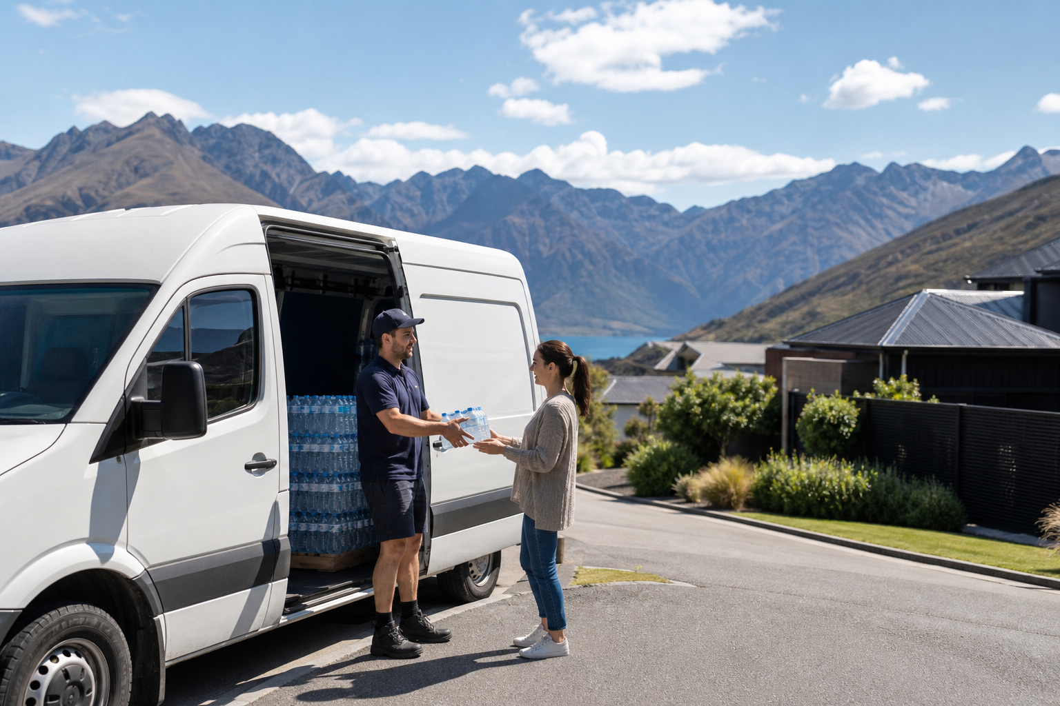 Local Supplier inspired water delivery app preview